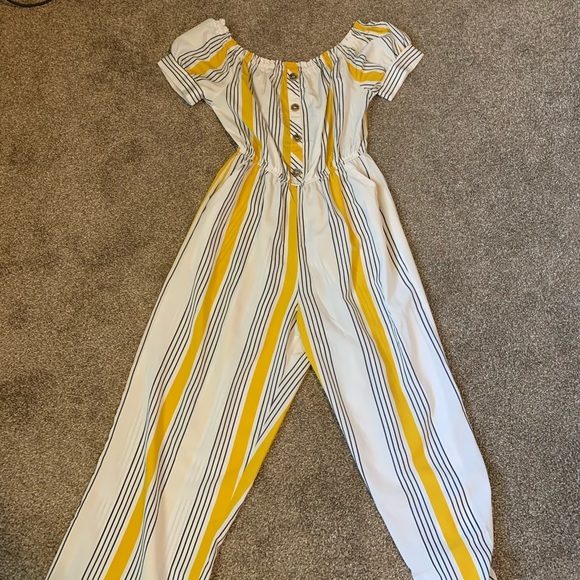Marshalls Pants - Stripped jump suit